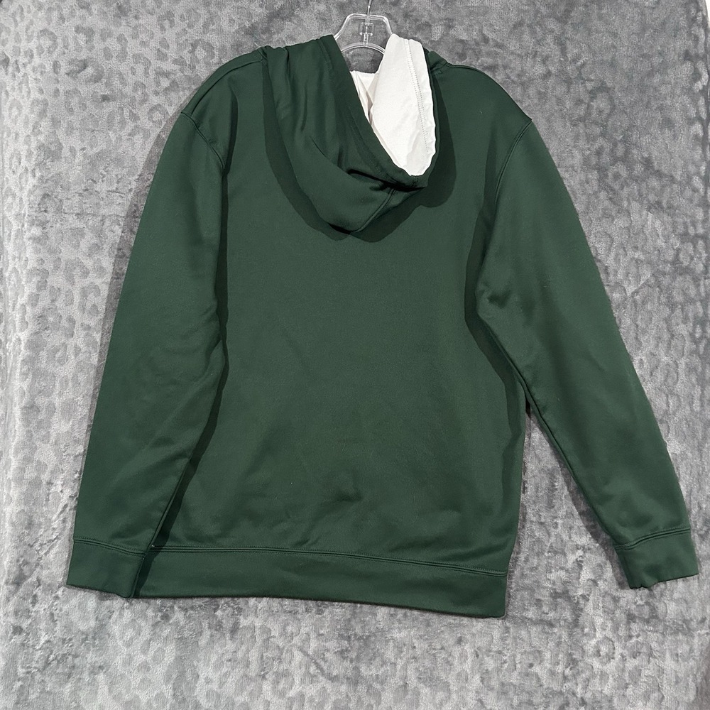 Michigan State Spartans Men's Colosseum Athletics Pullover Hoodie Green Size LRG - Picture 5 of 10